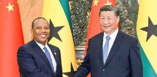 Meeting Between Xi Jinping and Sao Tome and Principe’s PM in Beijing news-10092024-045948