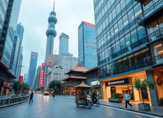 Shanghai’s Urban Renewal: Blending Tradition with Modernity Shanghai's Urban Renewal: Combining Tradition with Modernity