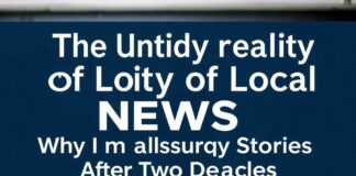 The Messy Truth About Local News: Why I’m Still Chasing Stories After 20 Years The Untidy Reality of Local News: Why I'm Still Pursuing Stories After Two Decades